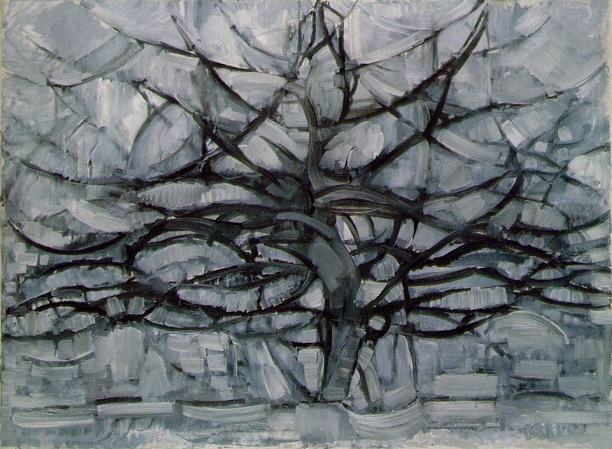 Piet Mondrian Gray Tree